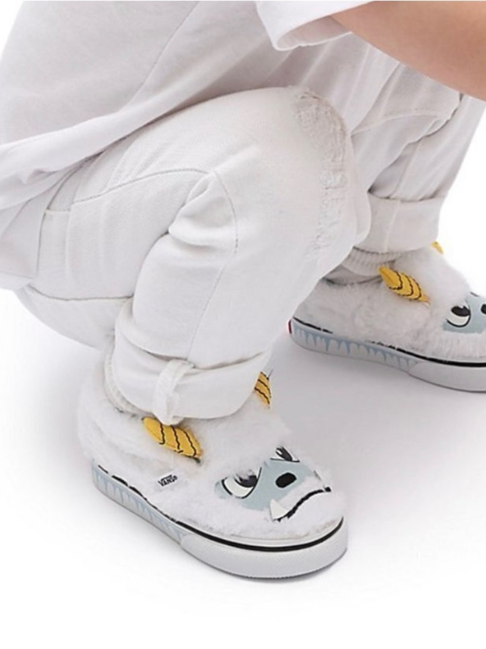 Yeti Vans slip ons